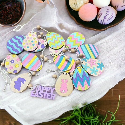 Paint Your Own Easter Garland Kit